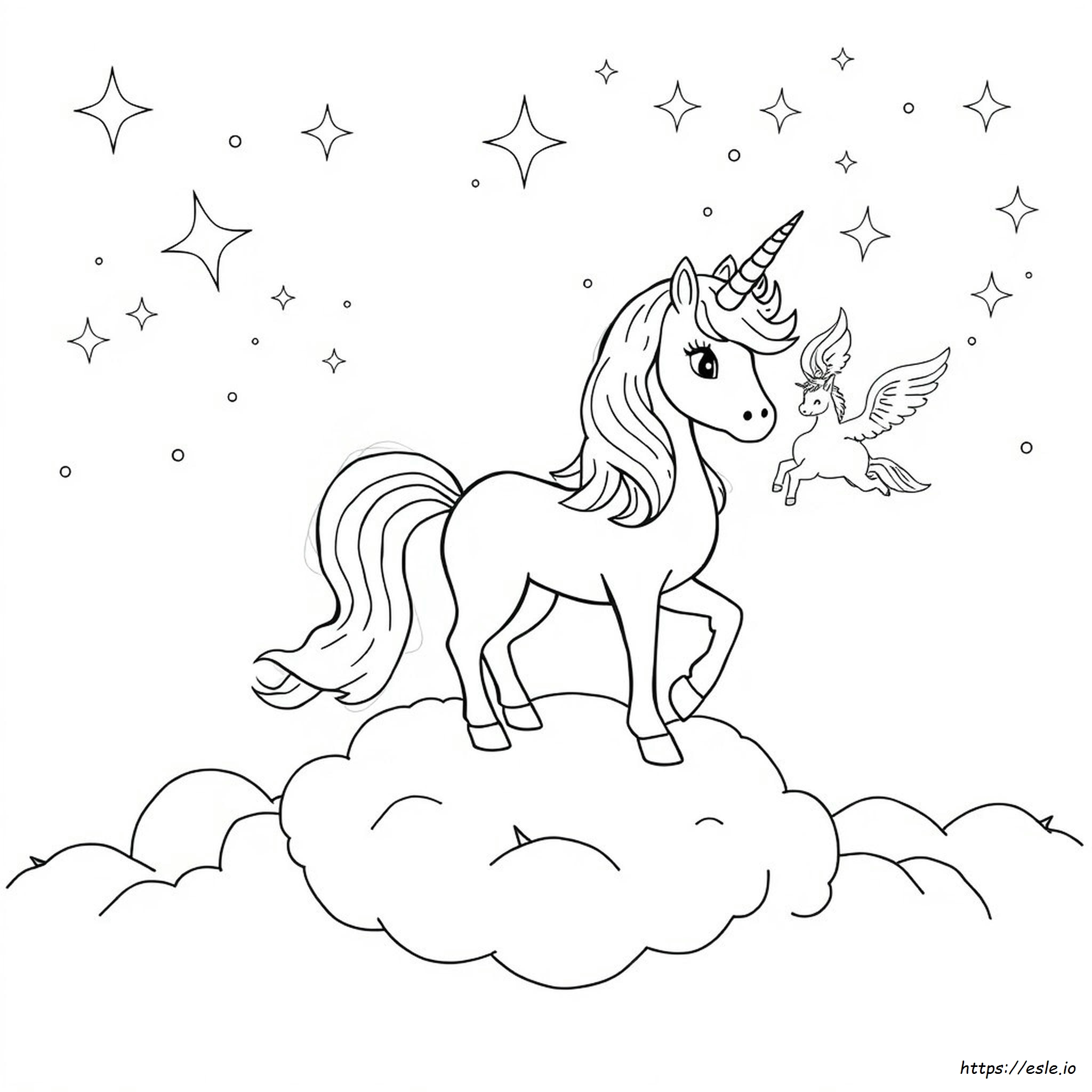 Alicorn Coloring Pages Free