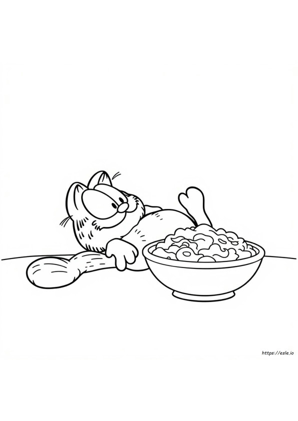 Garfield Colouring Pictures