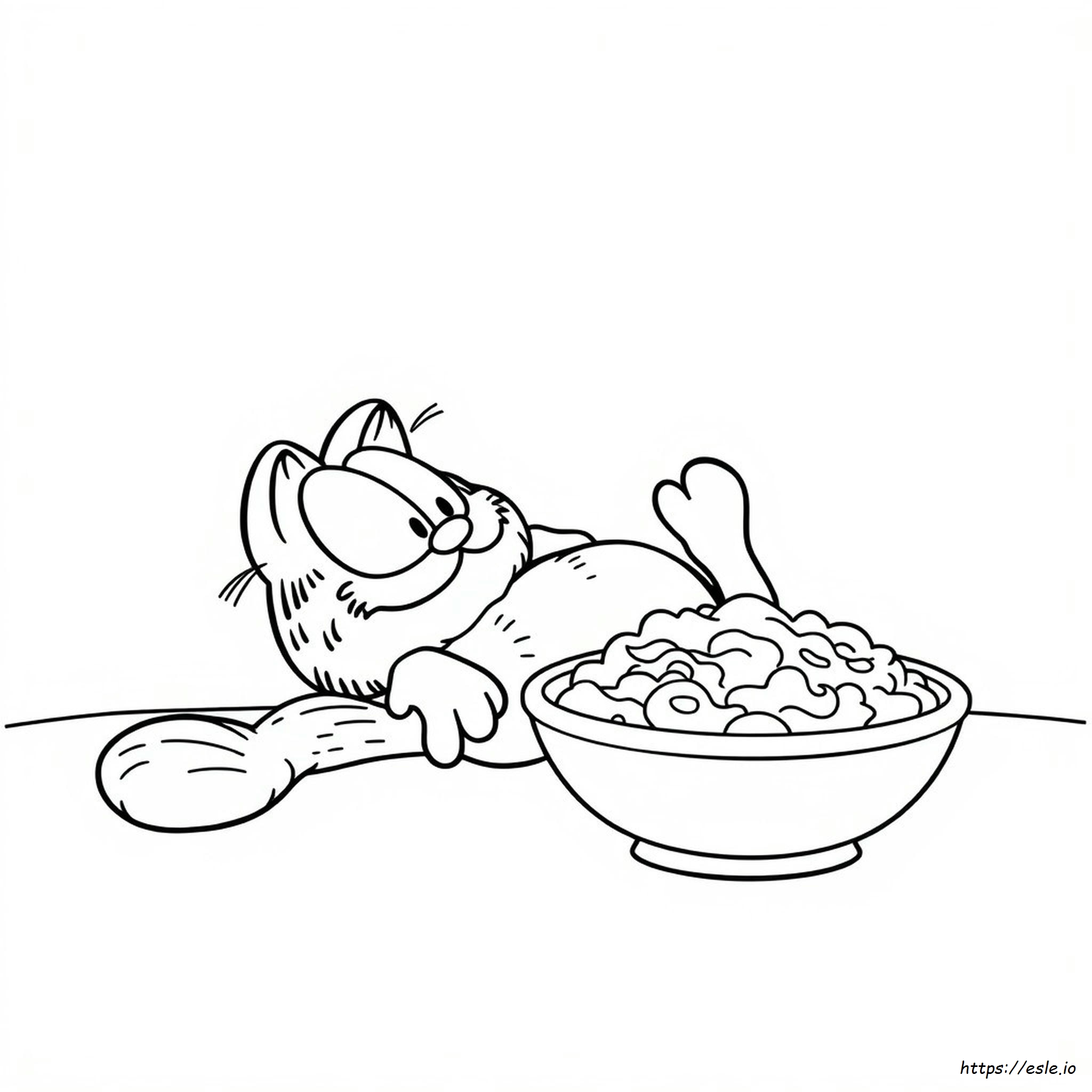 Kolorowanki Garfield