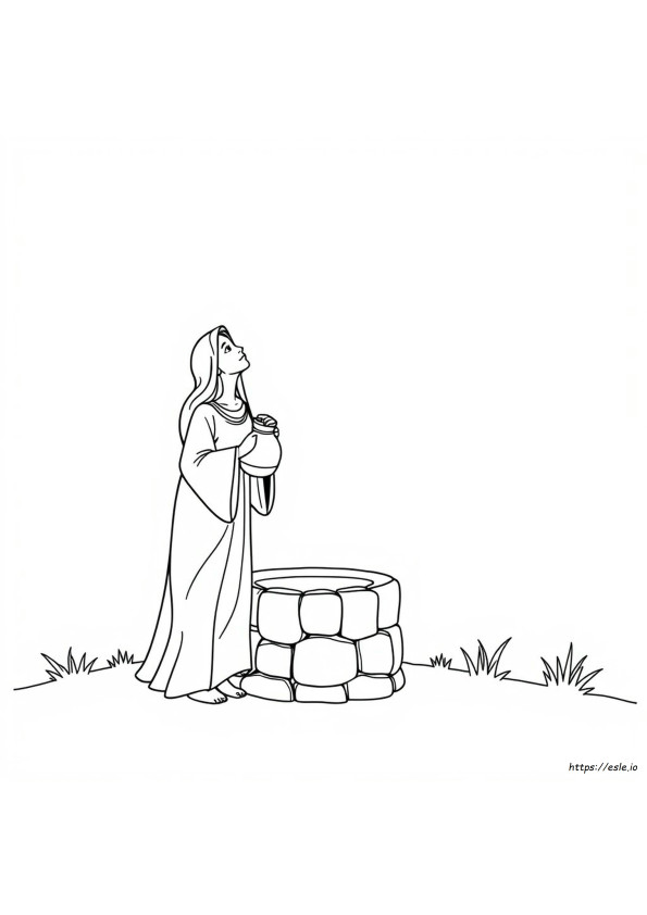 Mary Magdalene Coloring Page