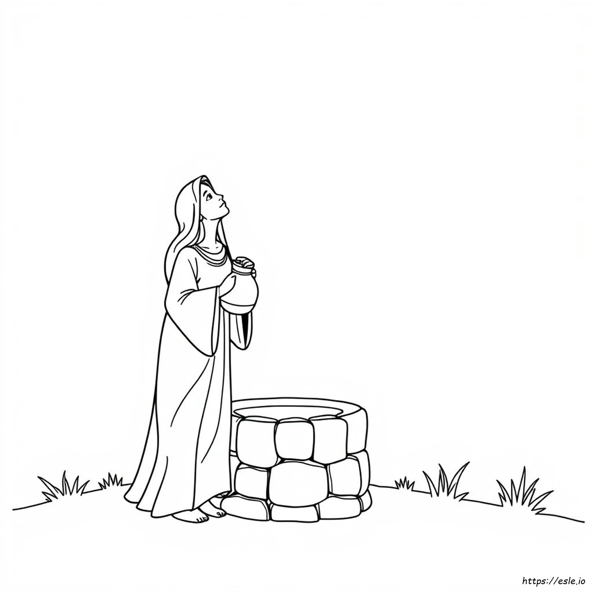 Mary Magdalene Coloring Page