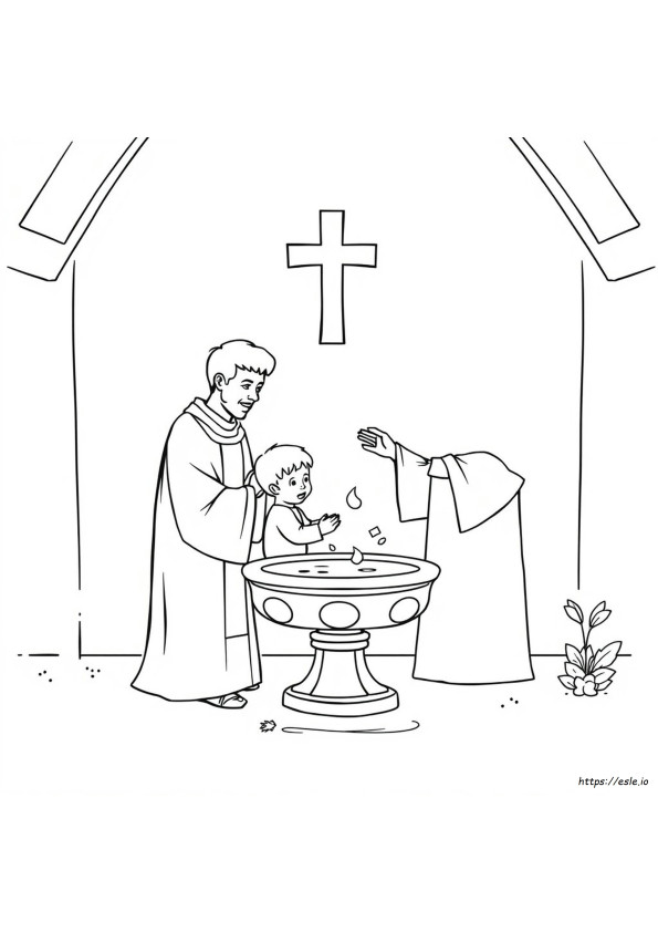 Sacraments Coloring Pages Free