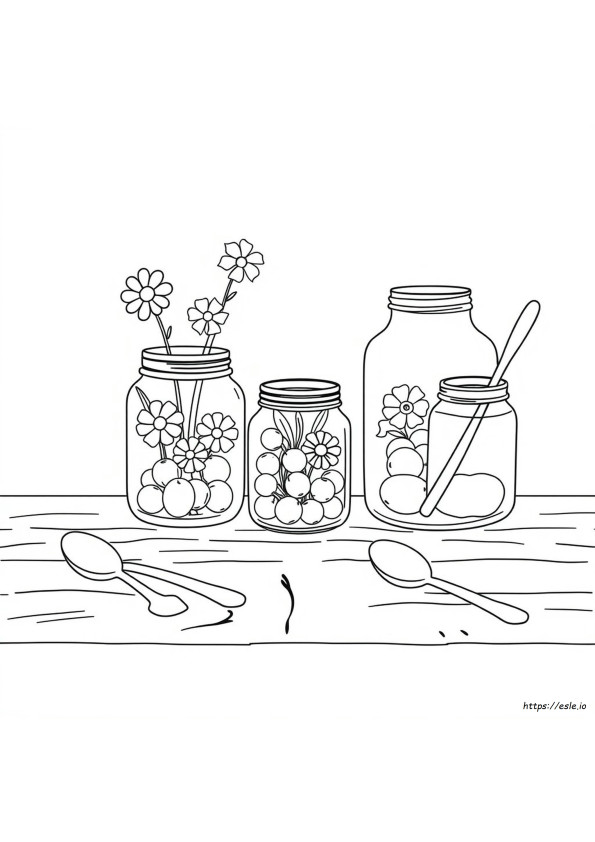 Coloriage Bocal À Imprimer