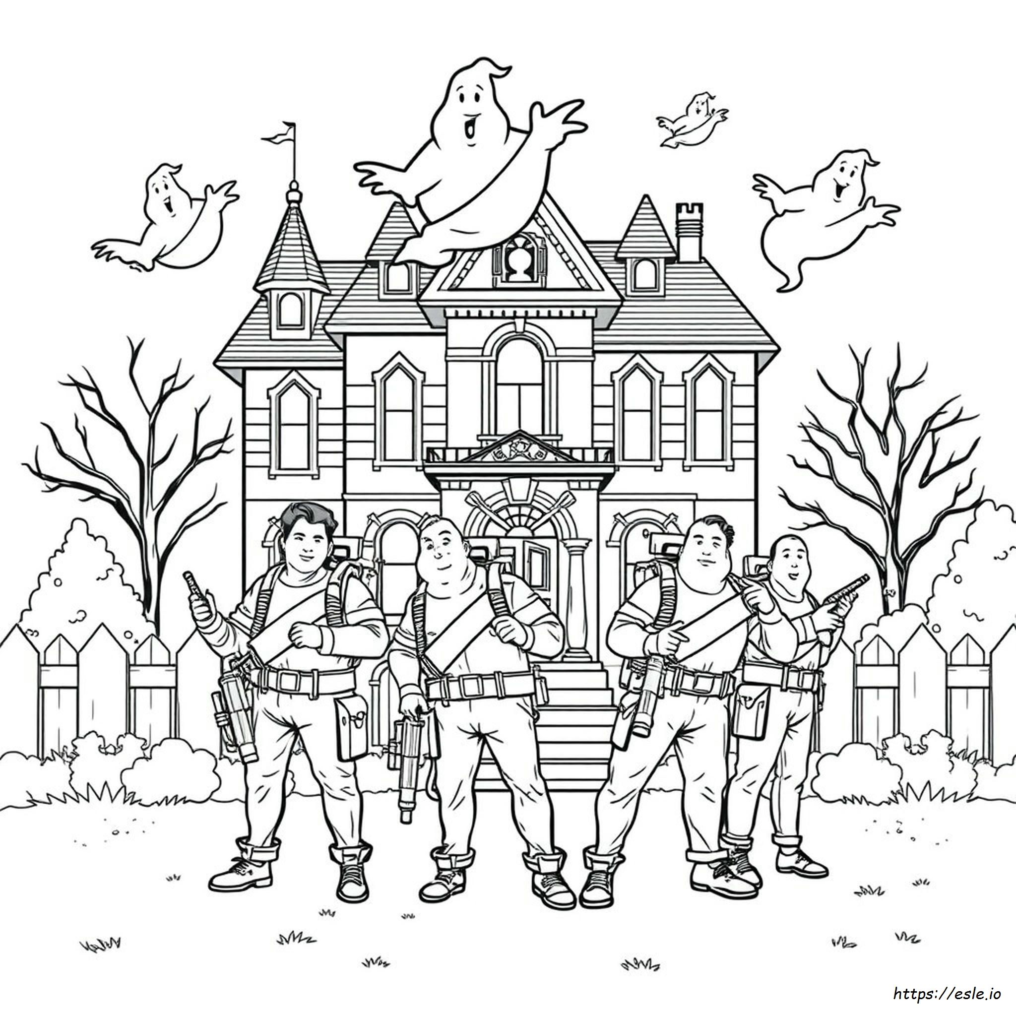 Feuilles De Coloriage Sos Fantômes