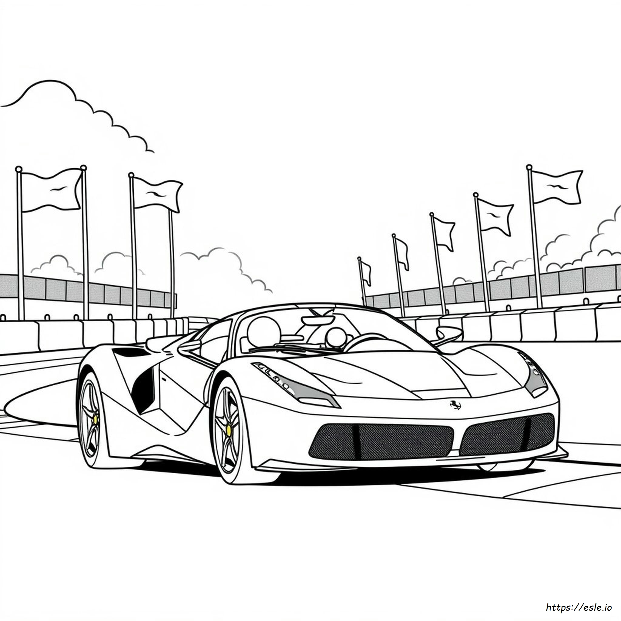 Ferrari Do Kolorowania
