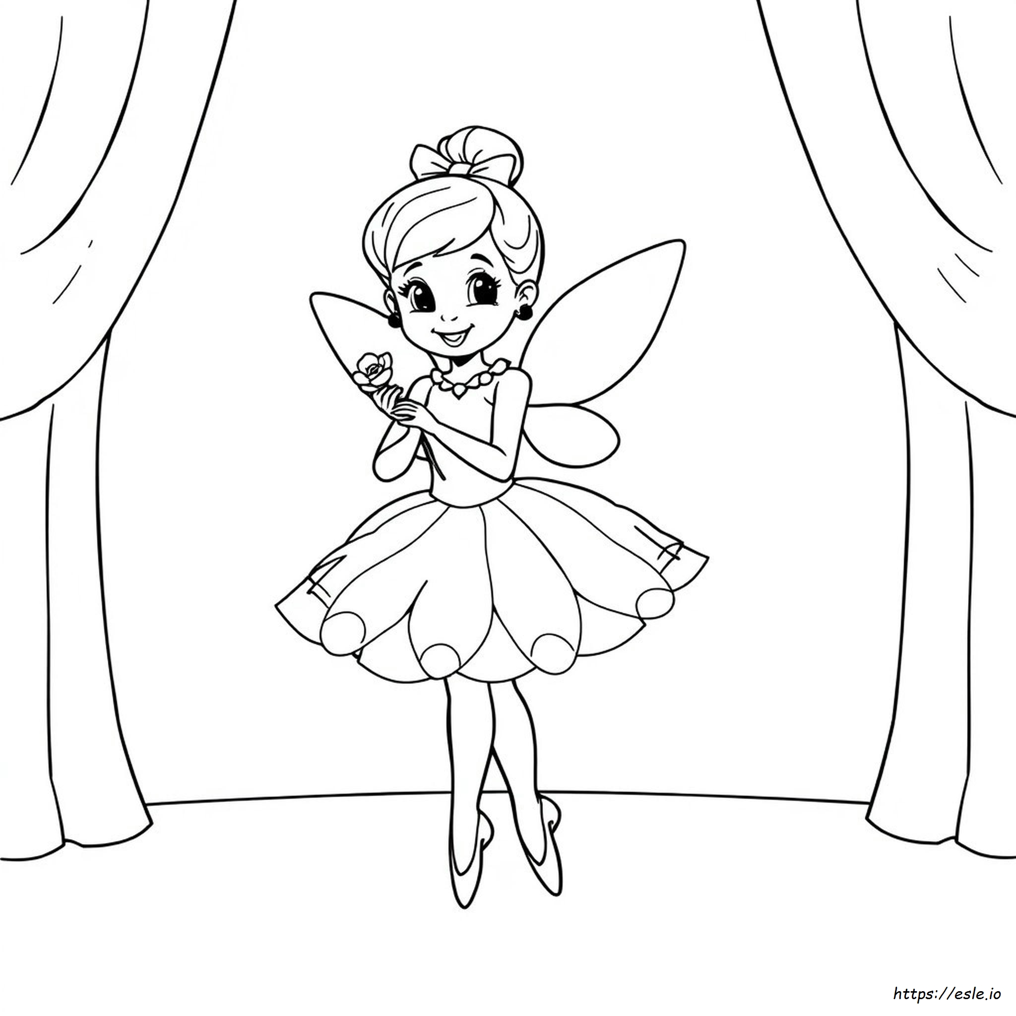 Angelina Ballerina Da Colorare E Stampare