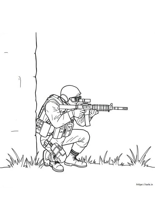 Black Ops Coloring Pages