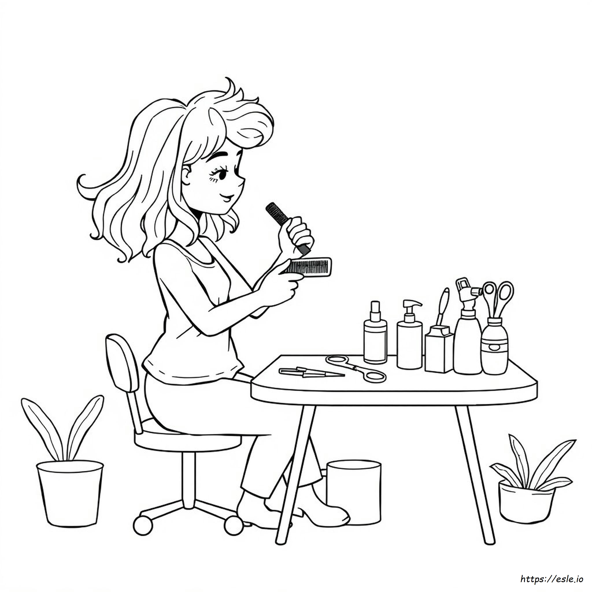 Gambar Mewarnai Rambut Tanpa Pemutih