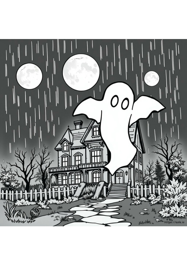 Horror Glow In The Dark Coloring Book