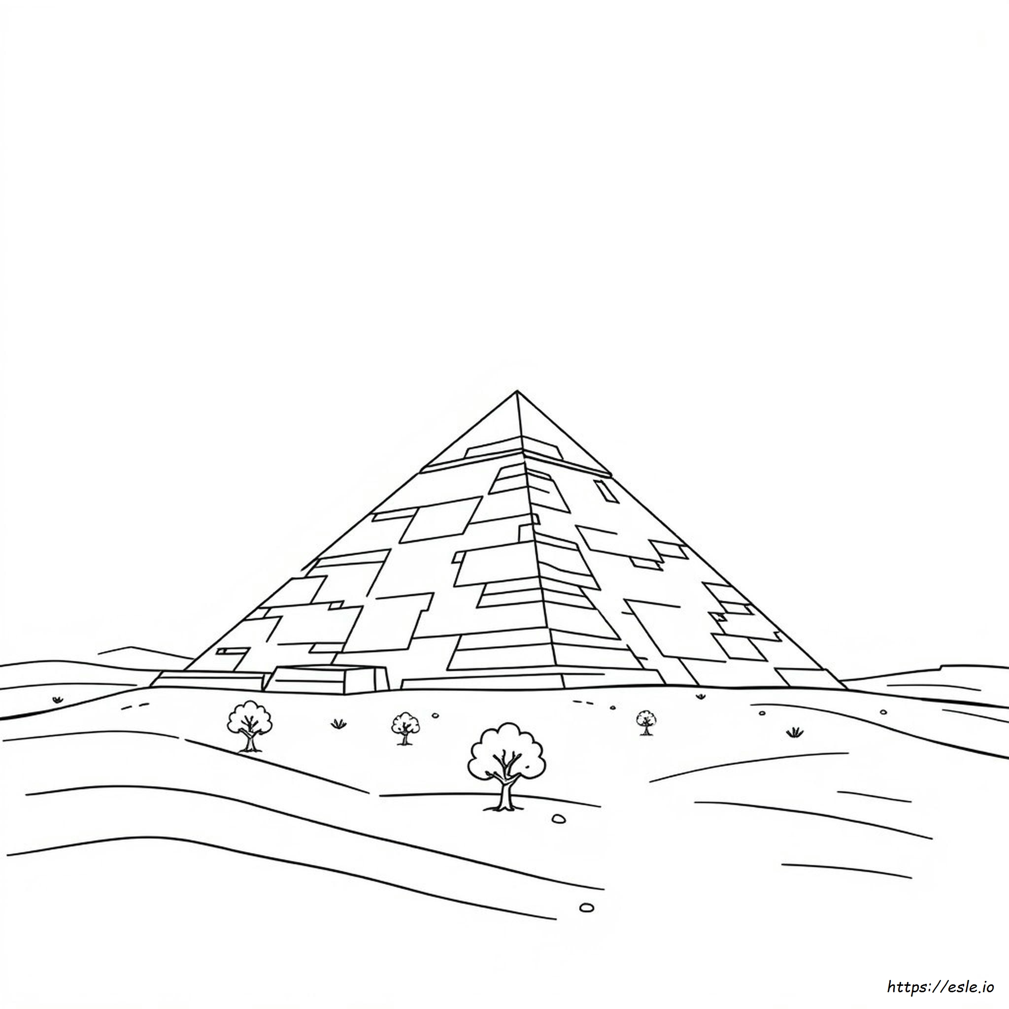 Piramide Da Colorare