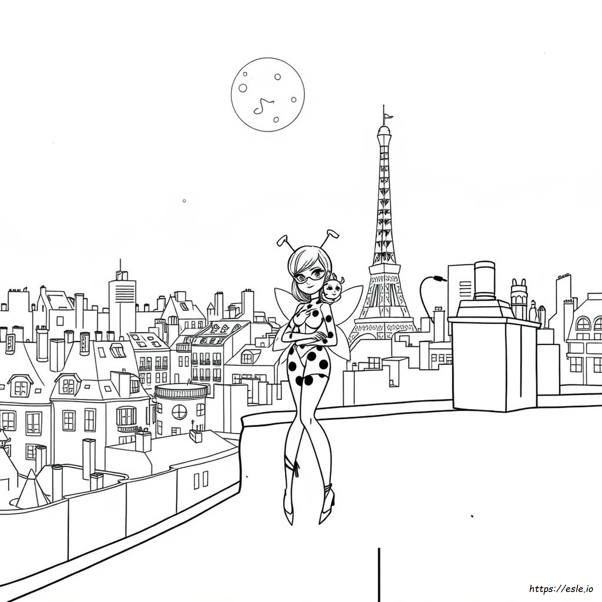 Miraculous Colouring Page