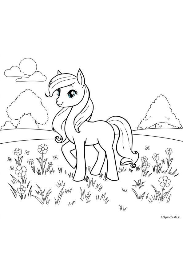 Ponyta Disegni Da Colorare