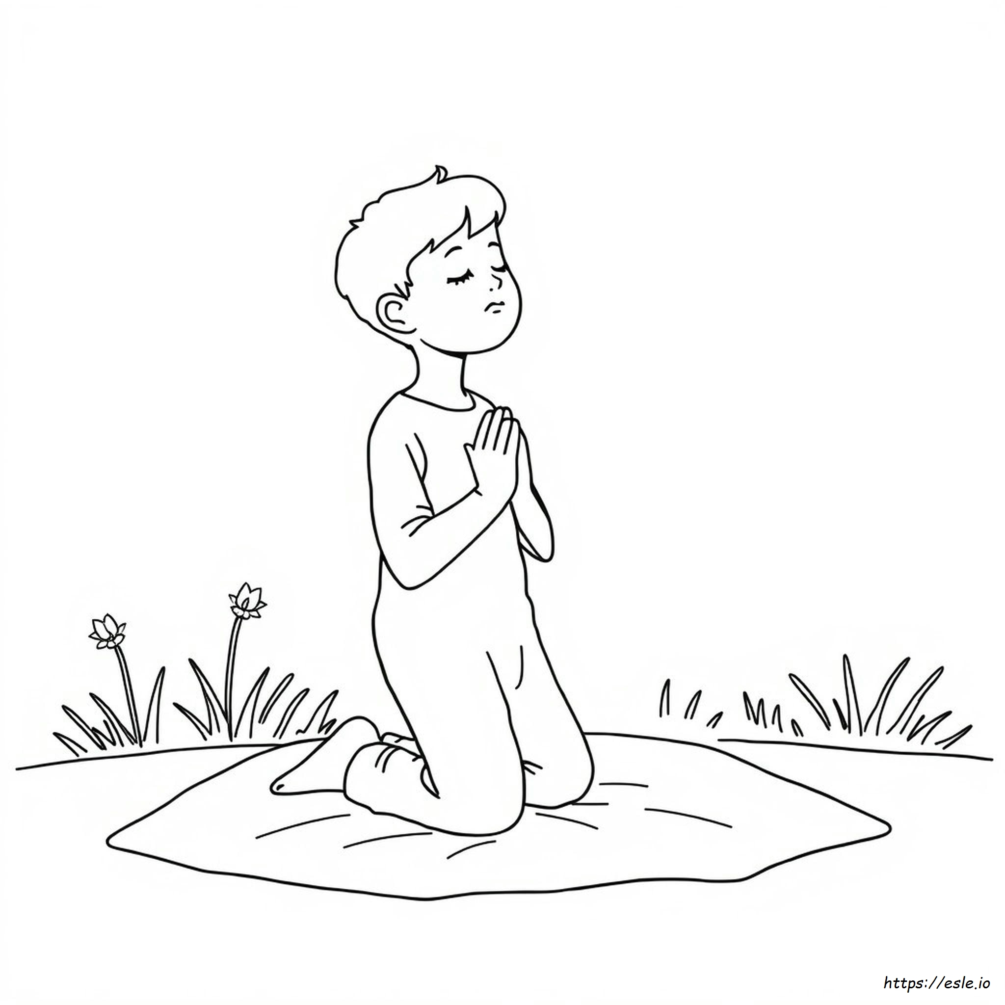 Free Prayer Coloring Pages