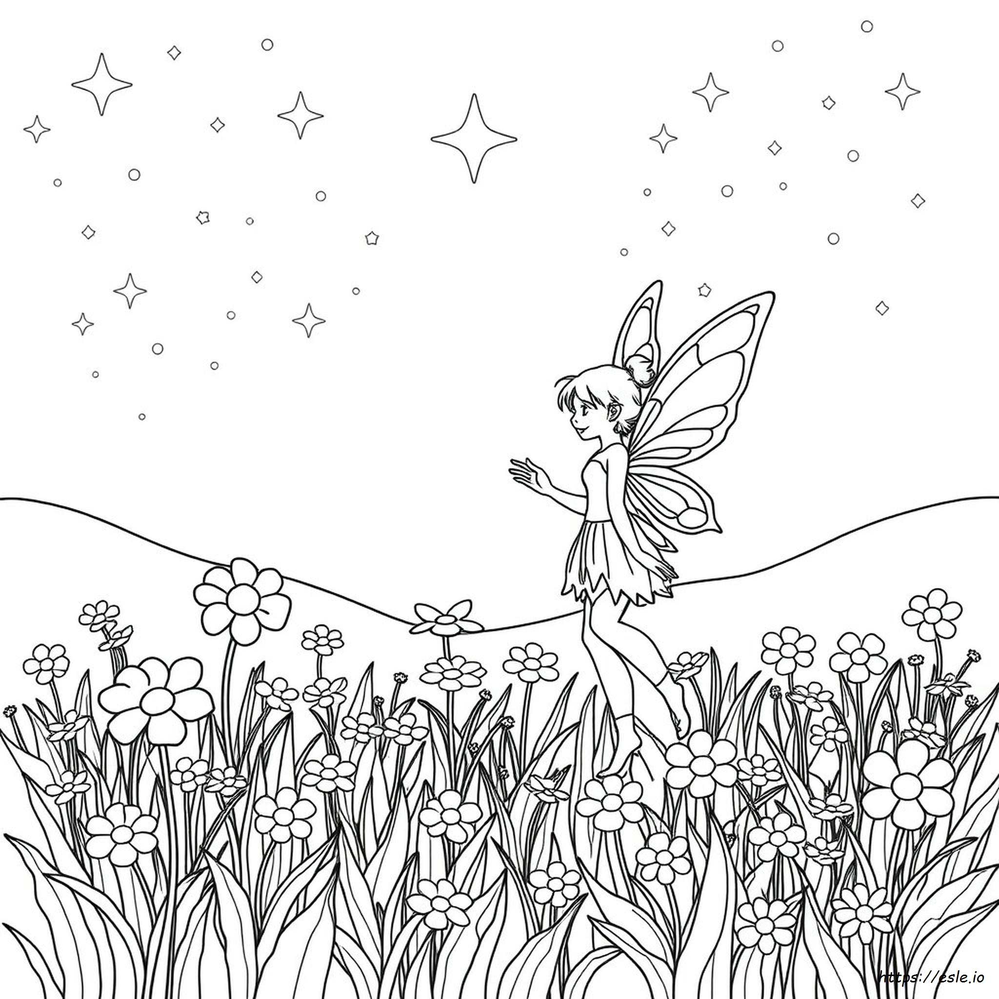 大人の塗り絵 無料 フェアリー