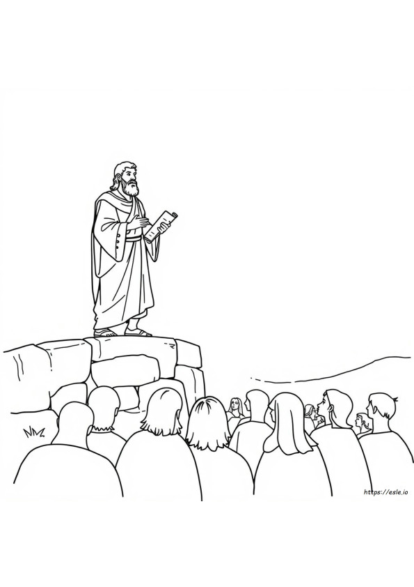 Samuel The Lamanite Coloring Page