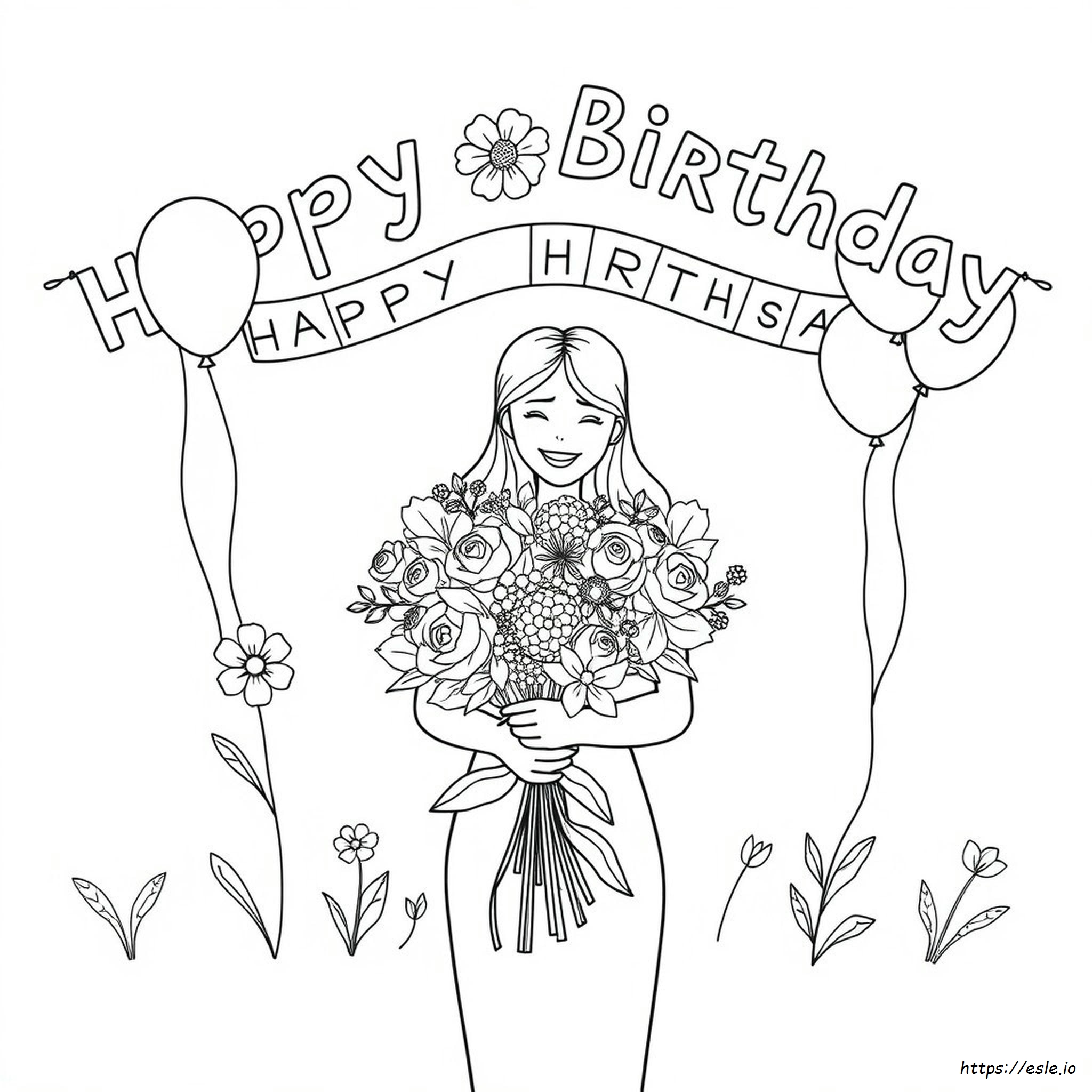 Disegni Compleanno Mamma Da Colorare E Stampare