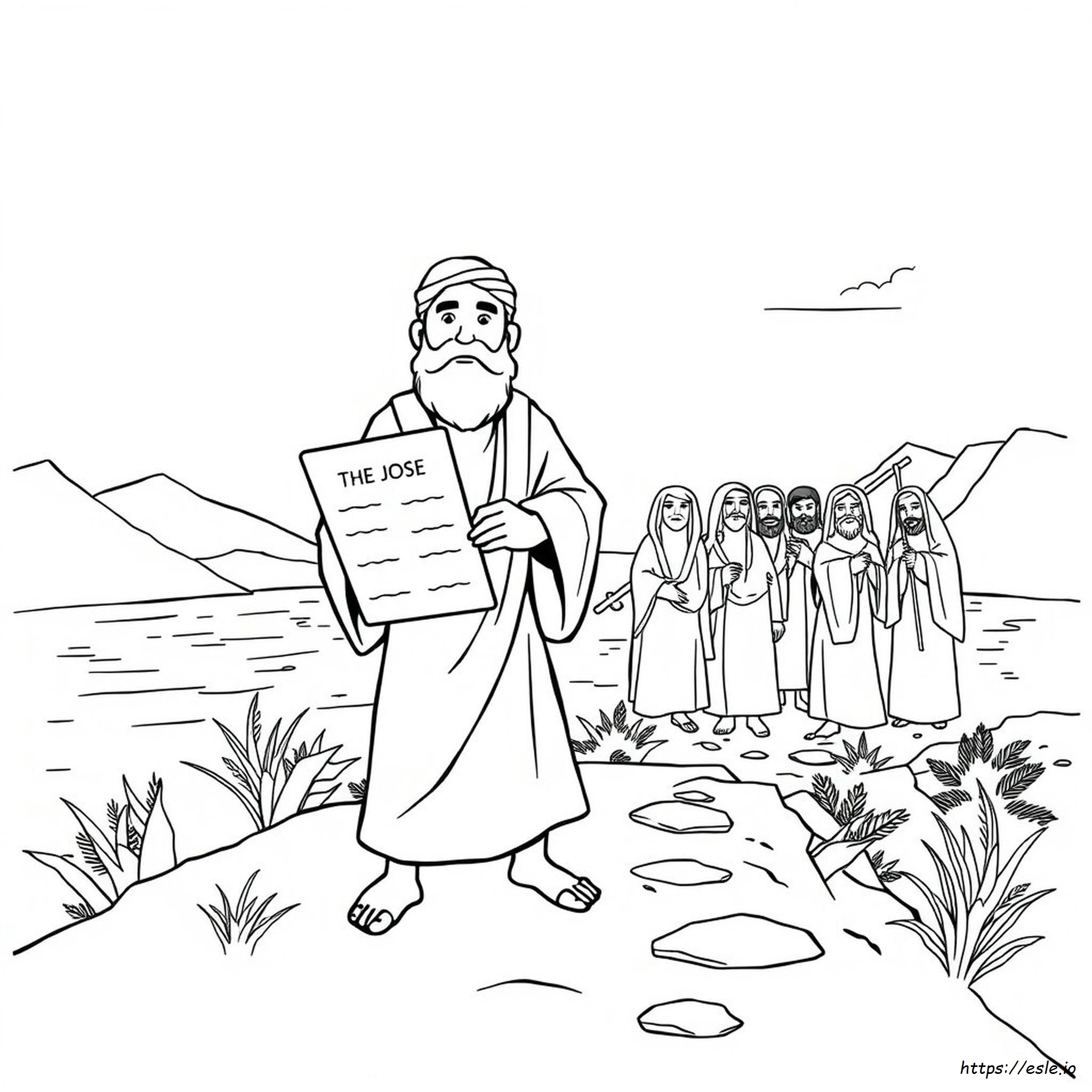 Coloring Pages Of Moses