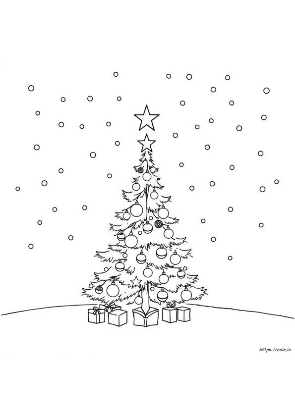Pagina Da Colorare Ciao Natale