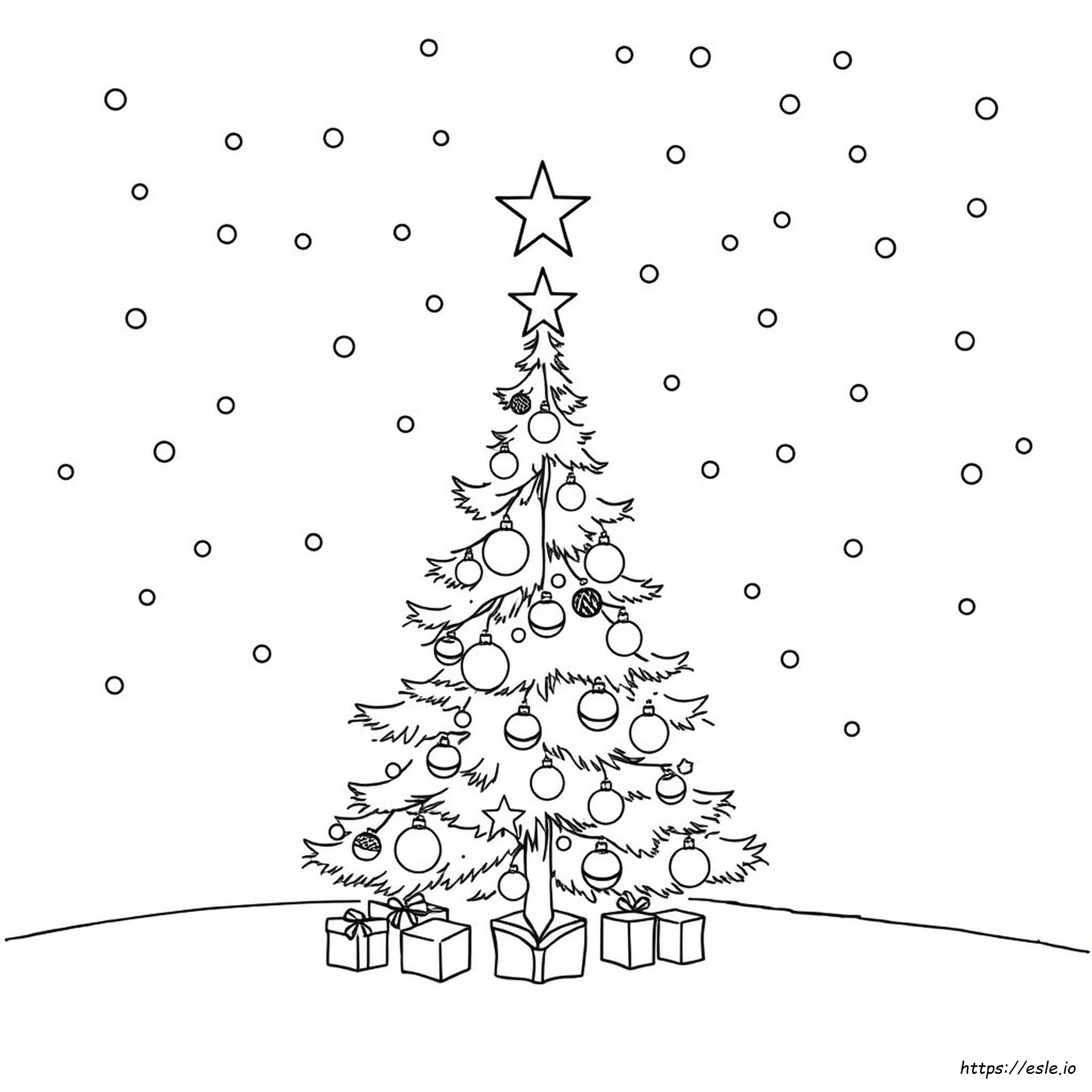 Gambar Mewarnai Natal - Gratis untuk Dicetak