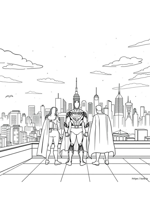 Comic Book Coloring Pages For Adults