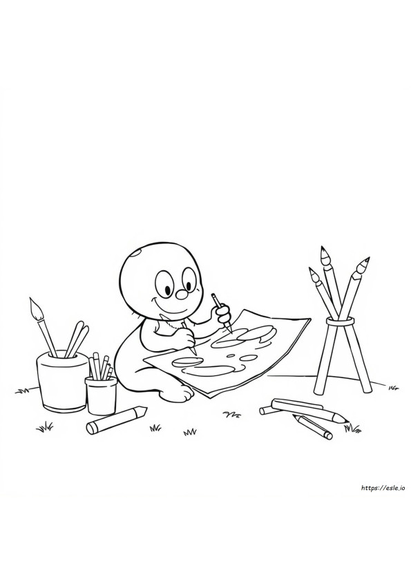 Scratch Coloring Book
