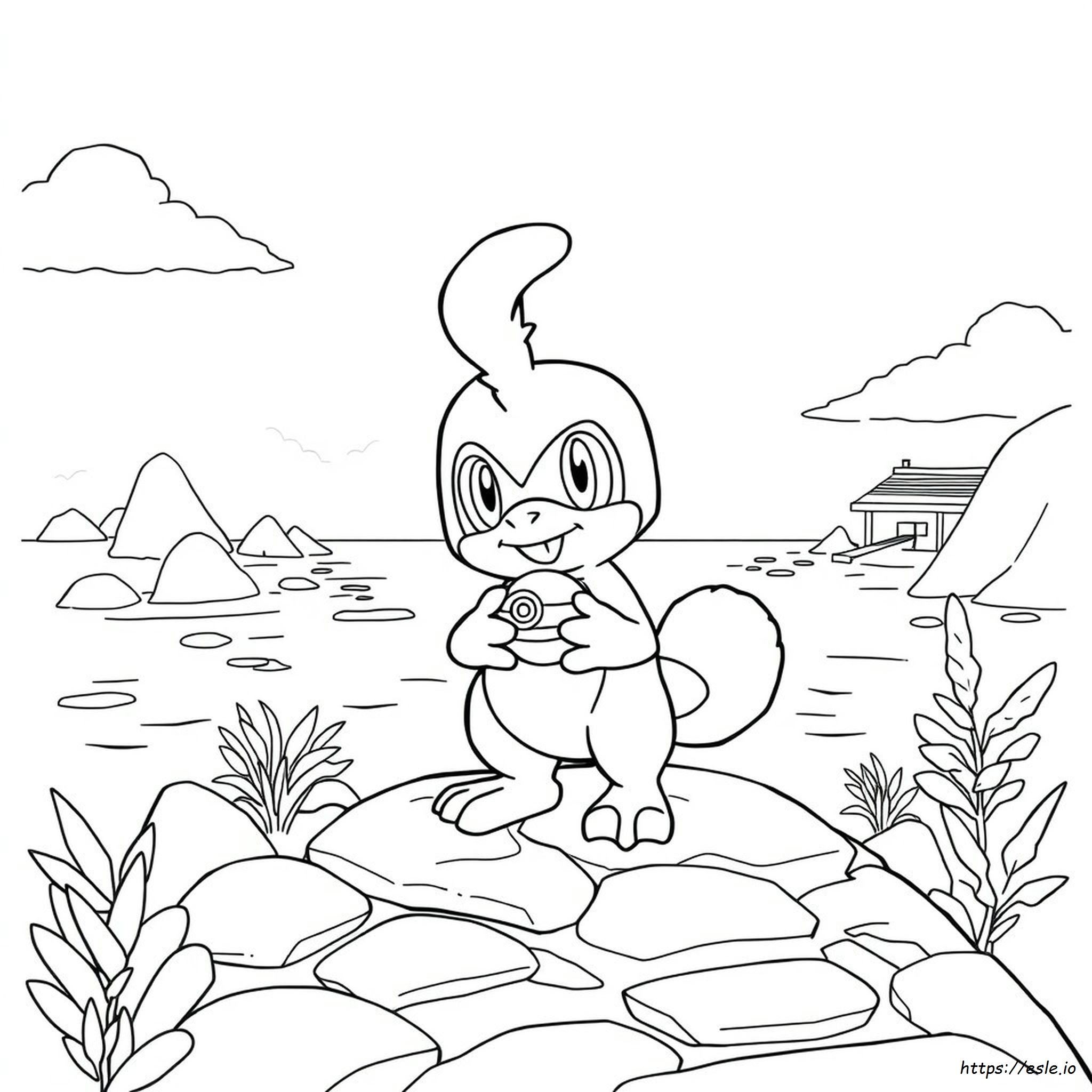 Grookey Pok mon Coloriage Grookey Pok mon Coloriage