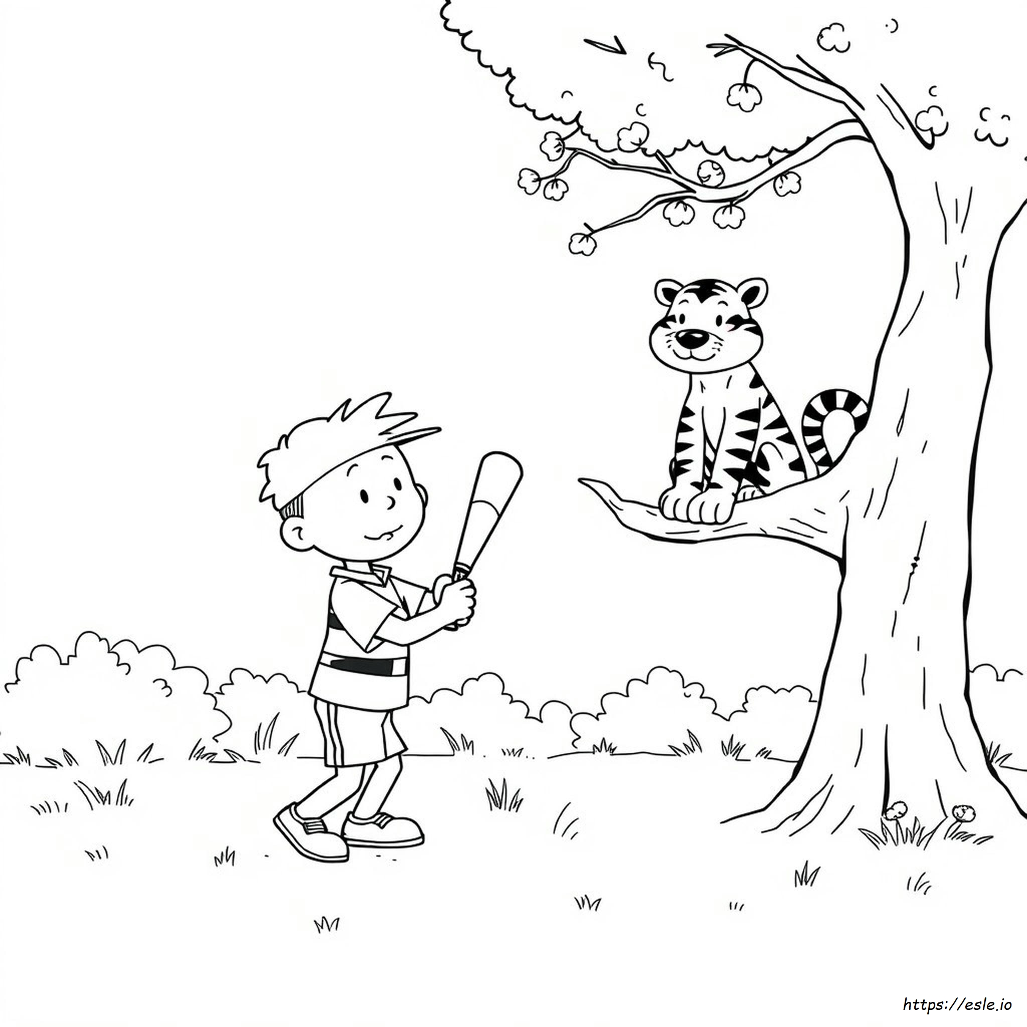 Calvin Und Hobbes Ausmalbilder