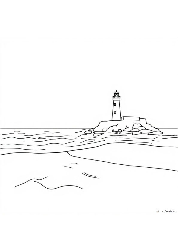 Coloring Pages Of Beaches