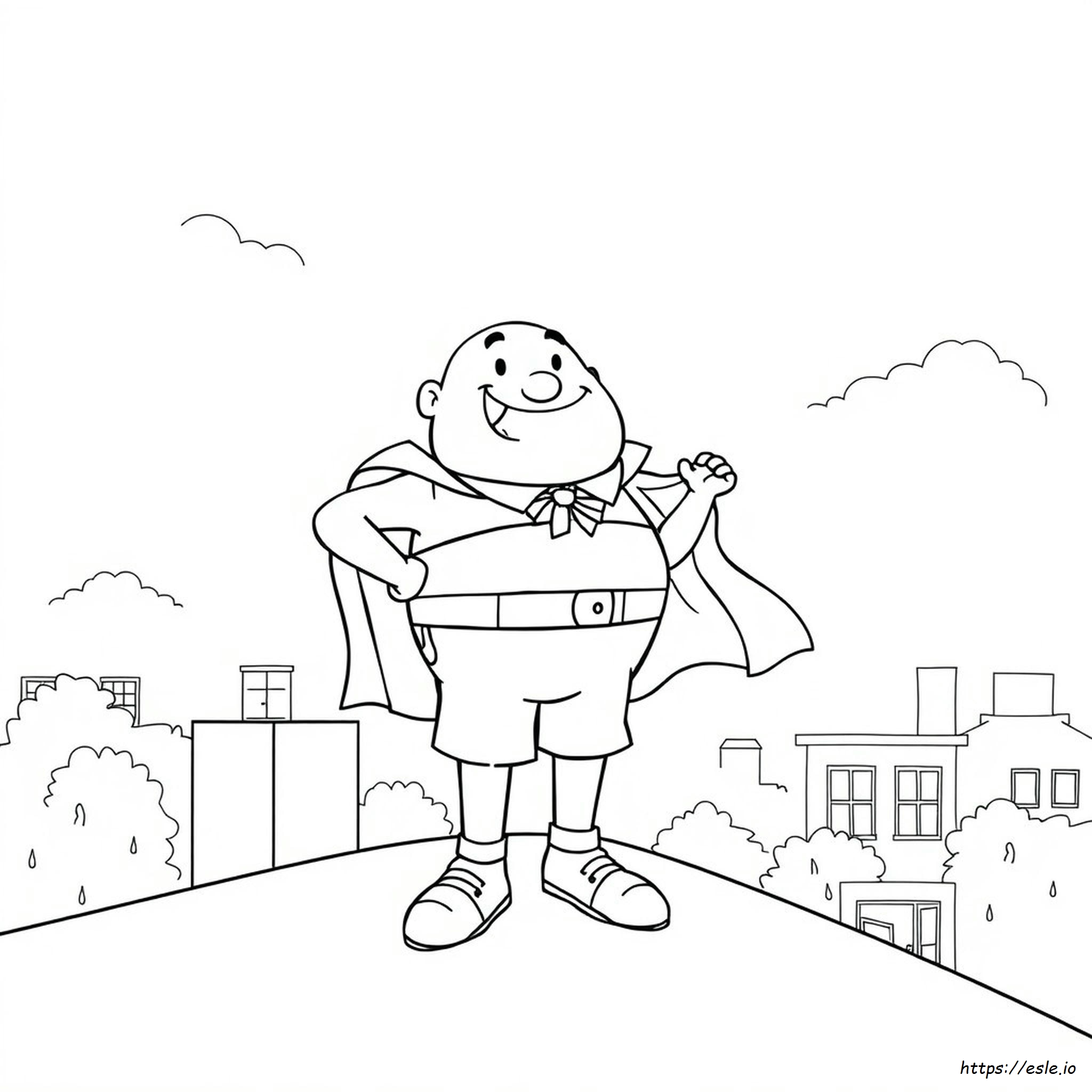 Captain Underpants Coloring Pages To Print