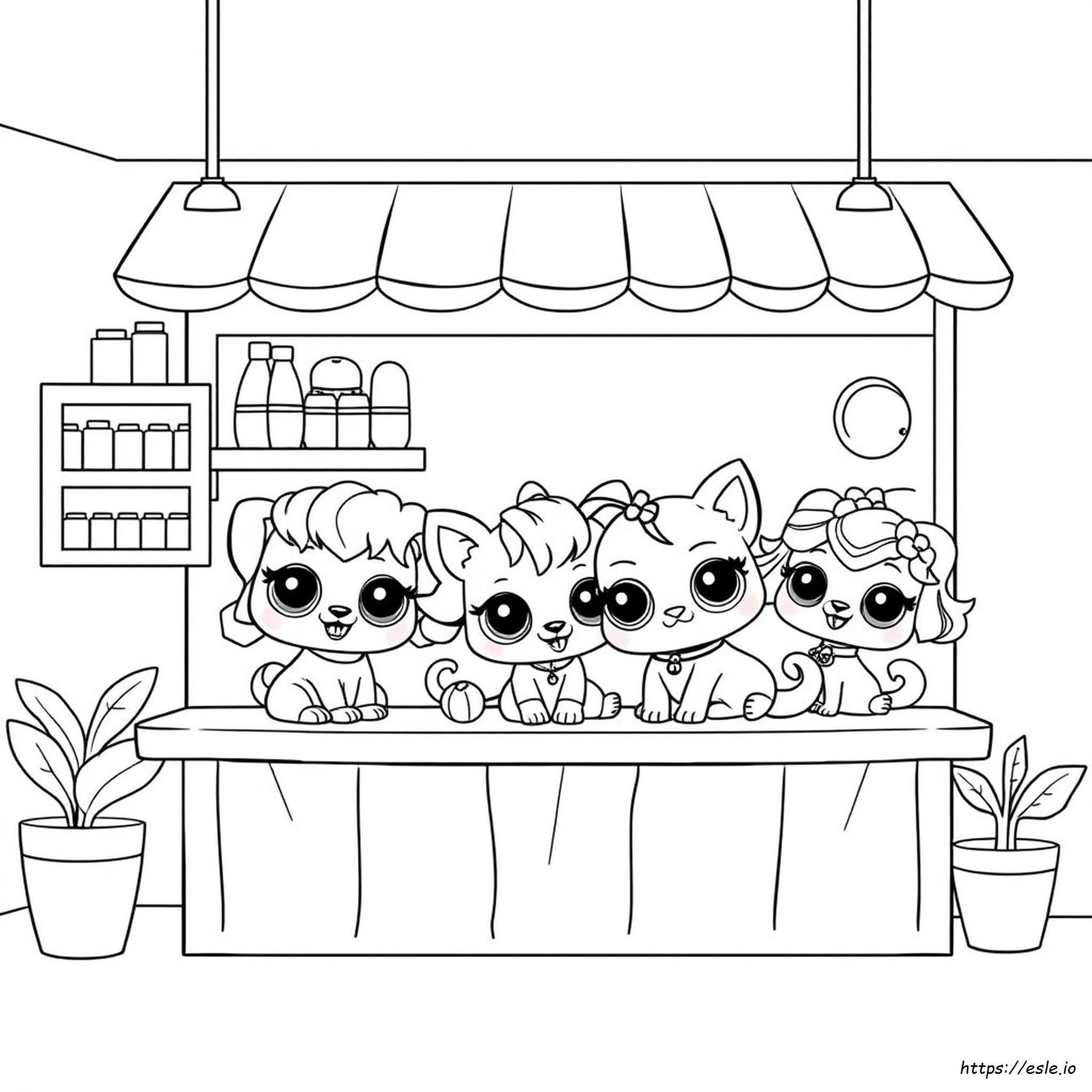 Littlest Pet Shop Kolorowanka Do Druku