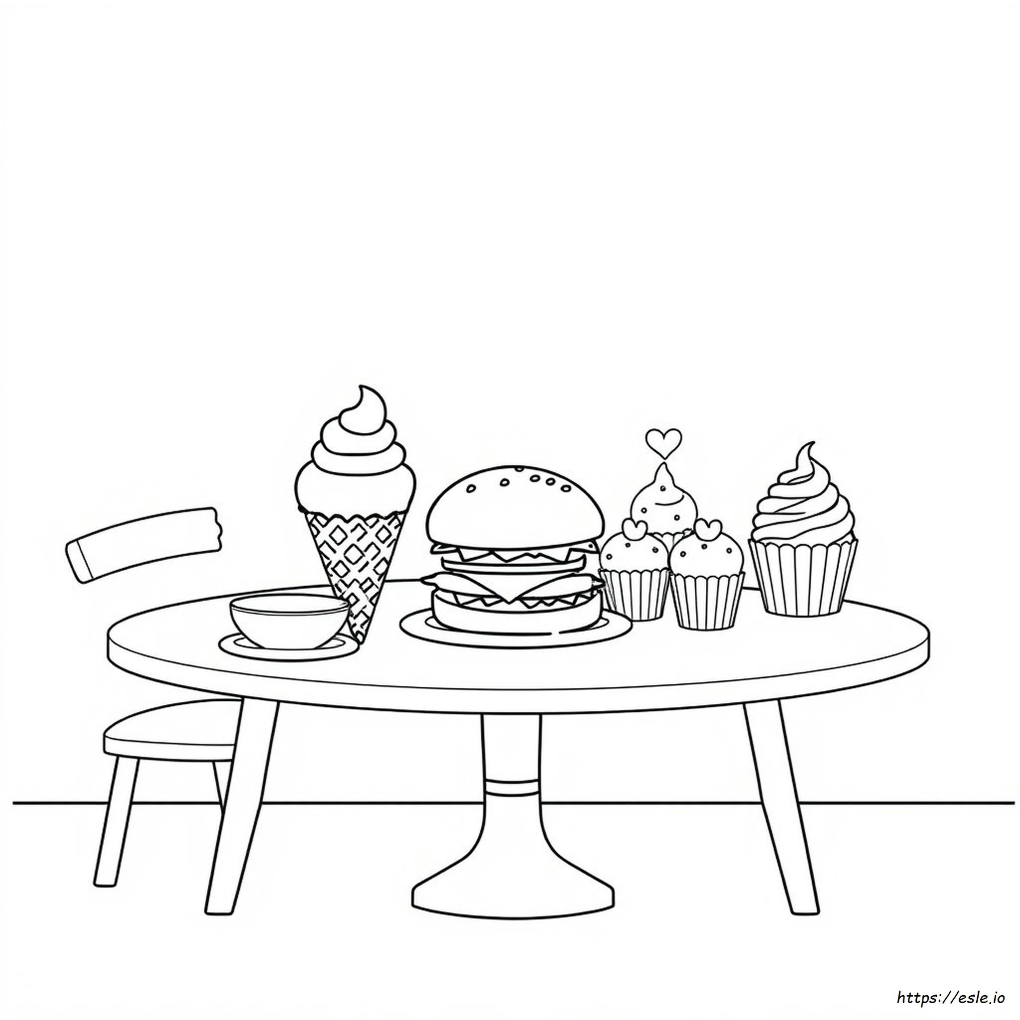 Essen Ausmalbilder