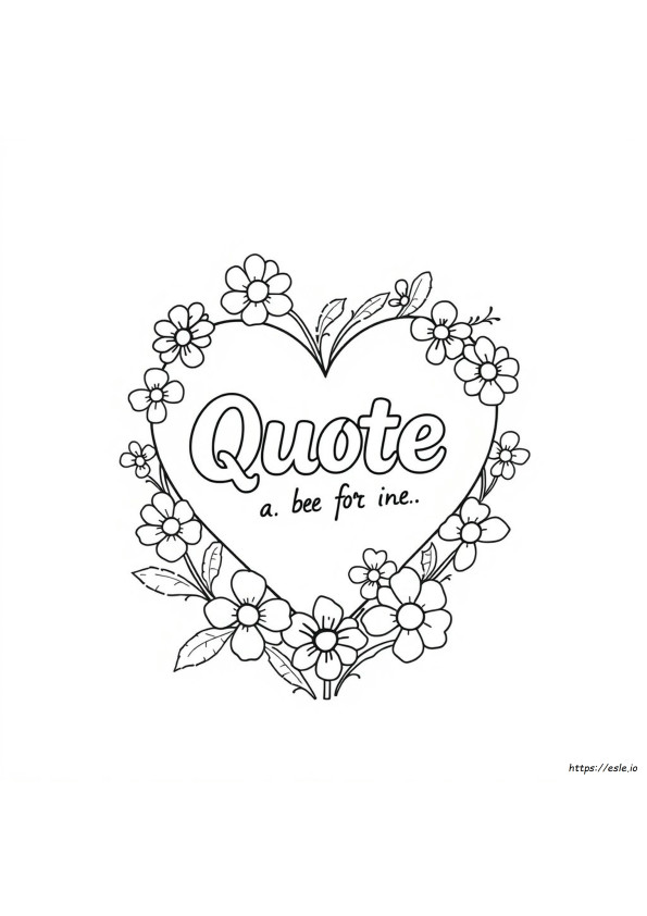 Quote Coloring Sheets