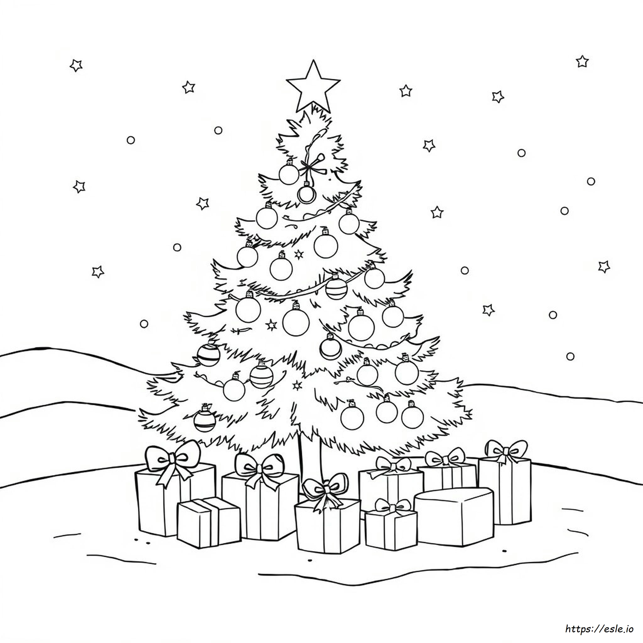 Printable Full Page Christmas Coloring Pages