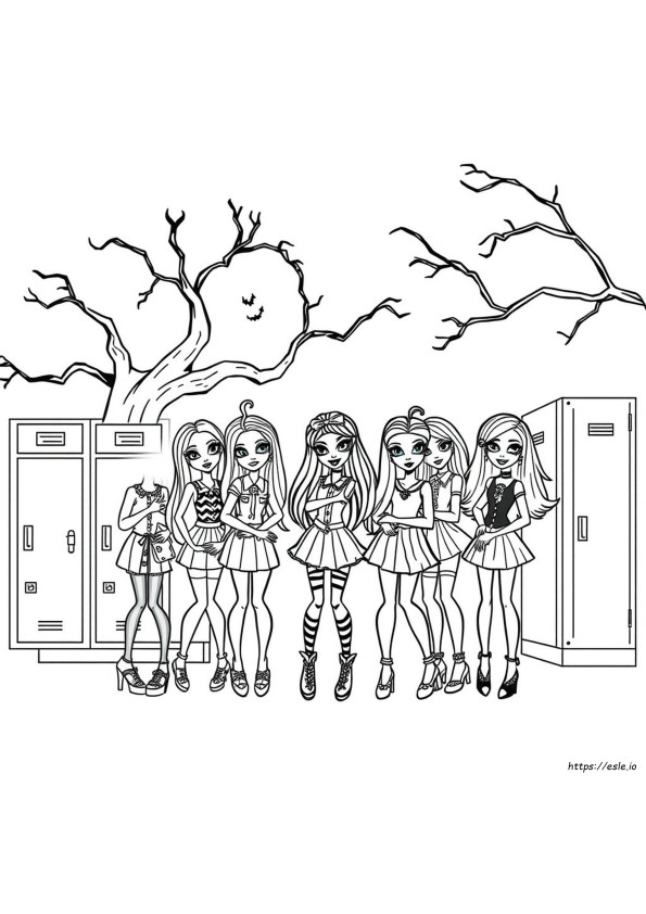 Monster High Ausmalbilder