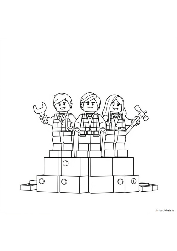 Lego Movie Da Colorare