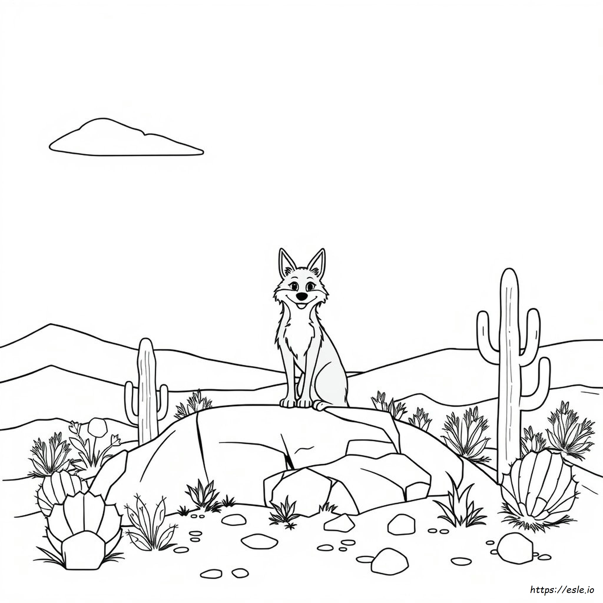 Coyote Coloring Pages Printable
