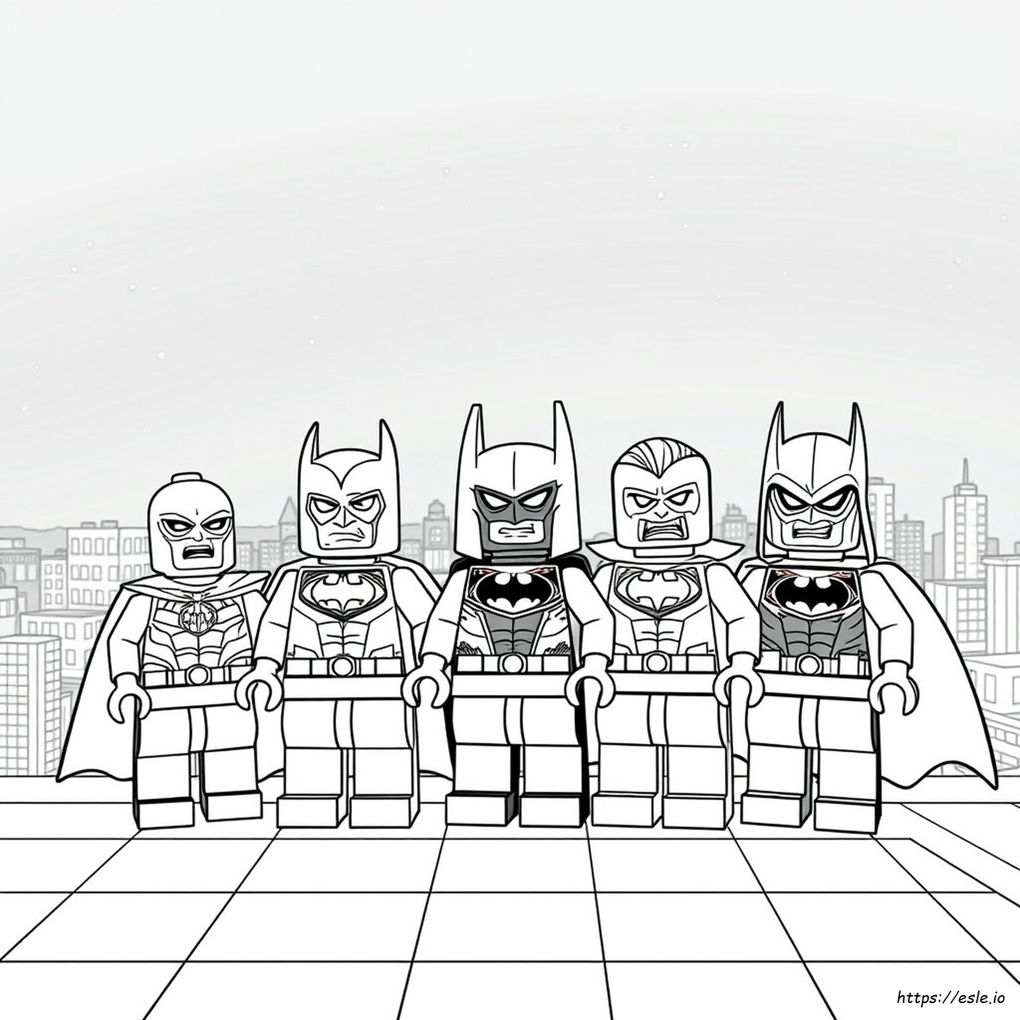Lego Dc Super Villains Coloring Pages