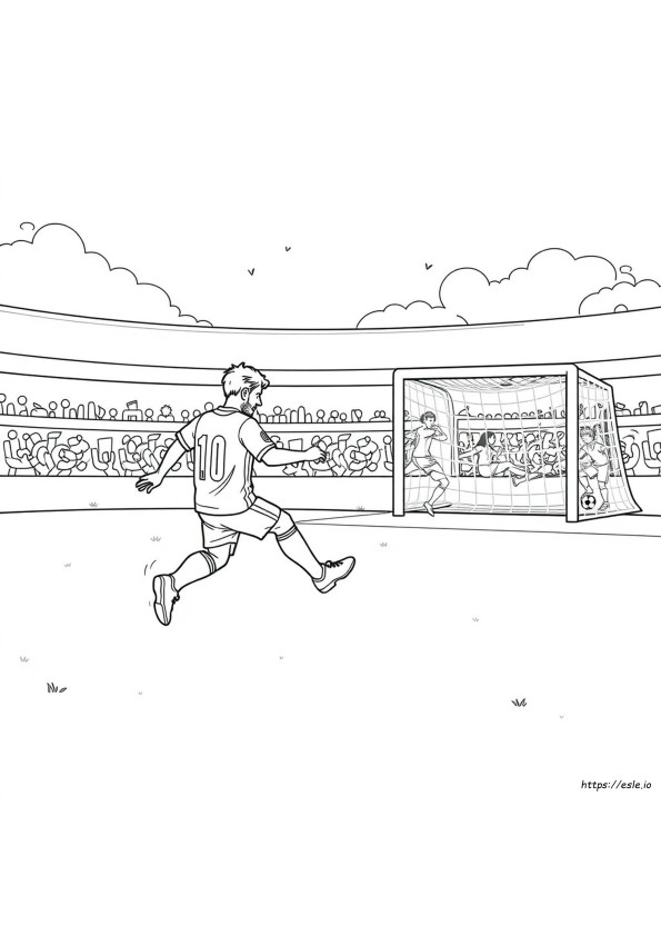Messi Coloring Pages To Print