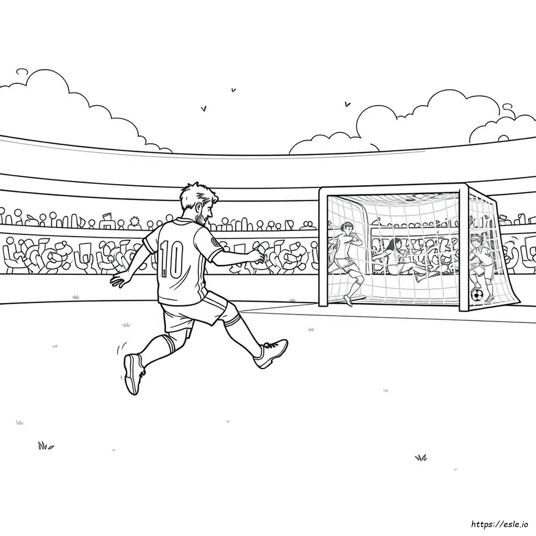 Messi Coloring Pages To Print