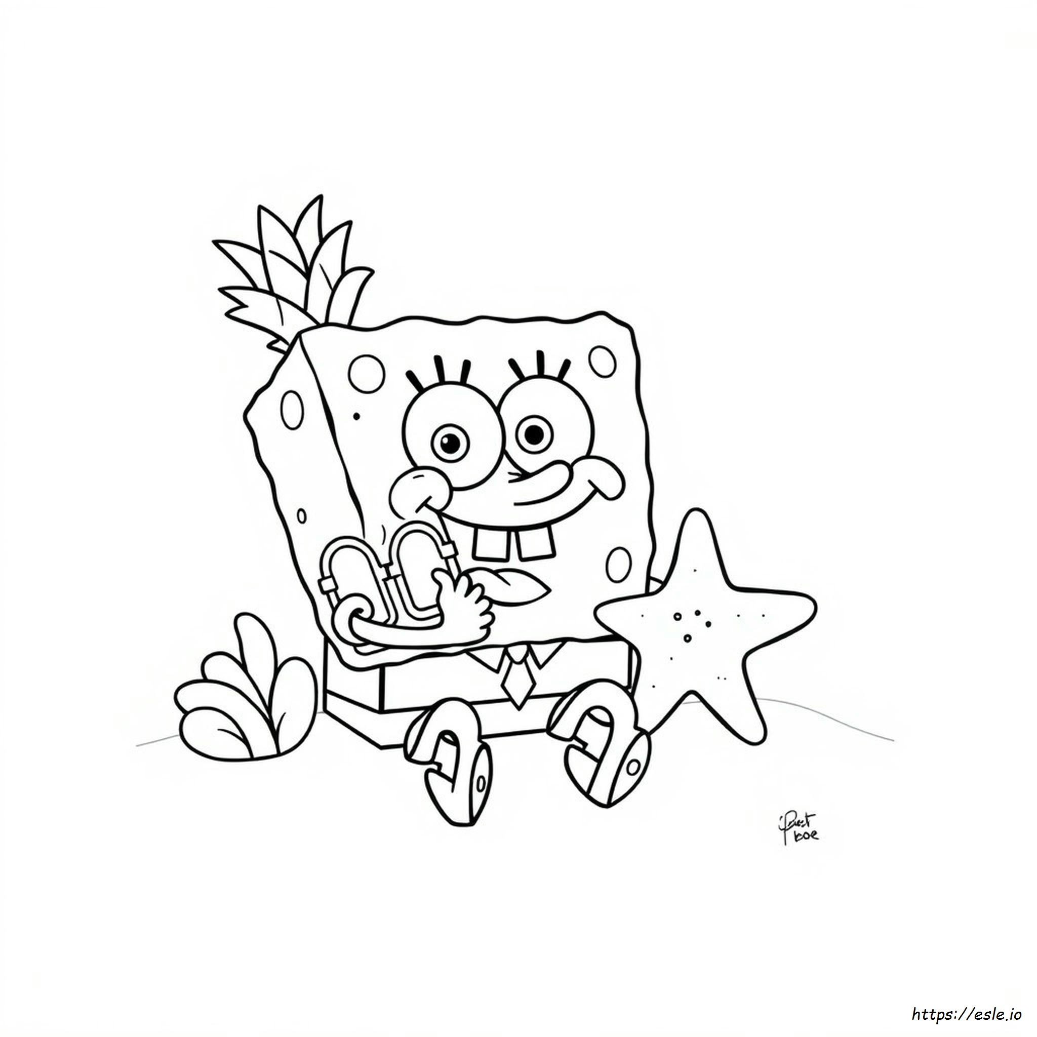 Spongebob Coloring Pages Printable Pdf
