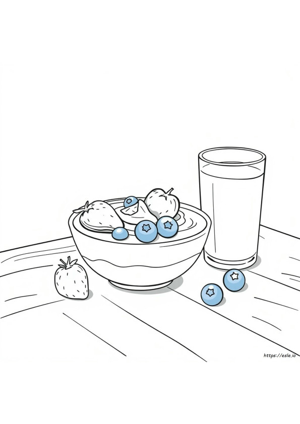 Joghurt Ausmalbilder