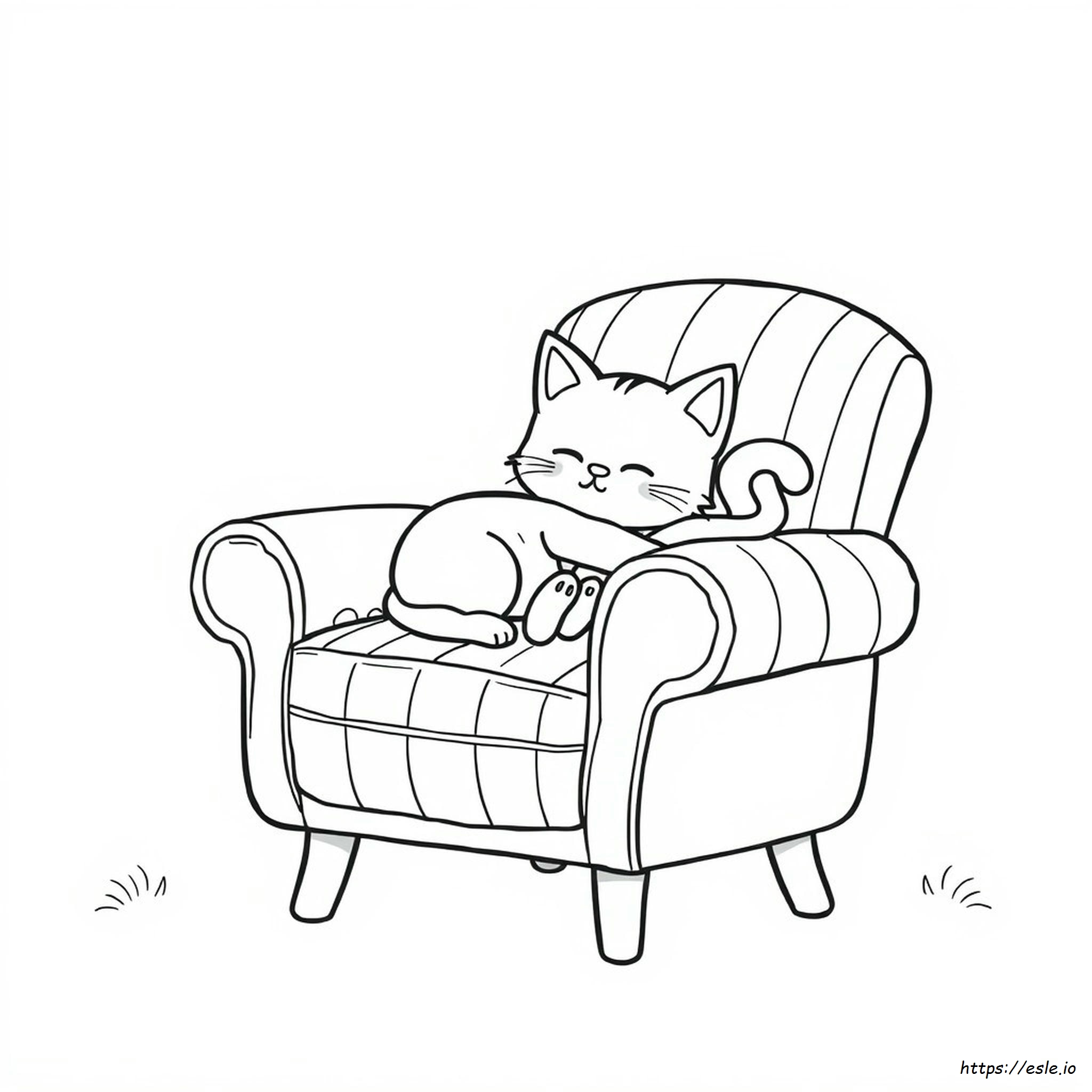 Zeichentrick Katzen Ausmalbilder