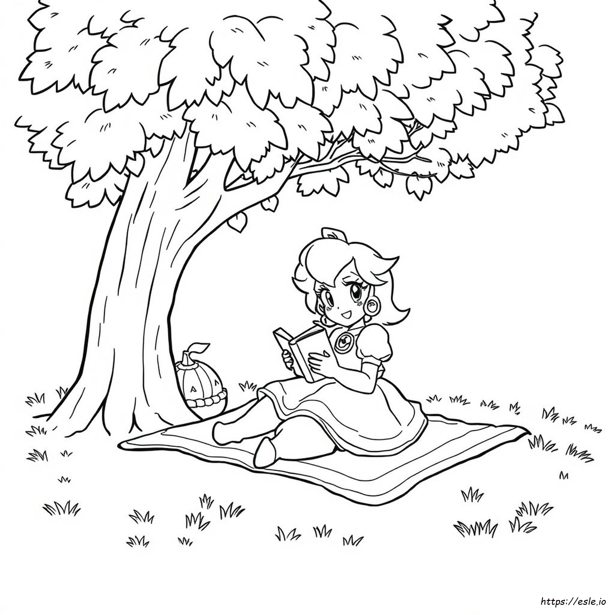 Peach Coloring Pictures