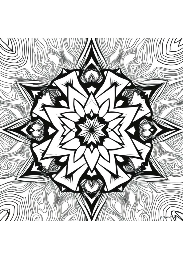 Trippy Kleurboekpagina's
