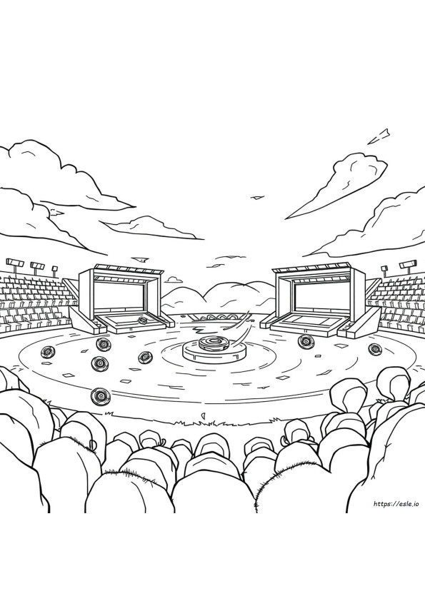 Coloriages Beyblade