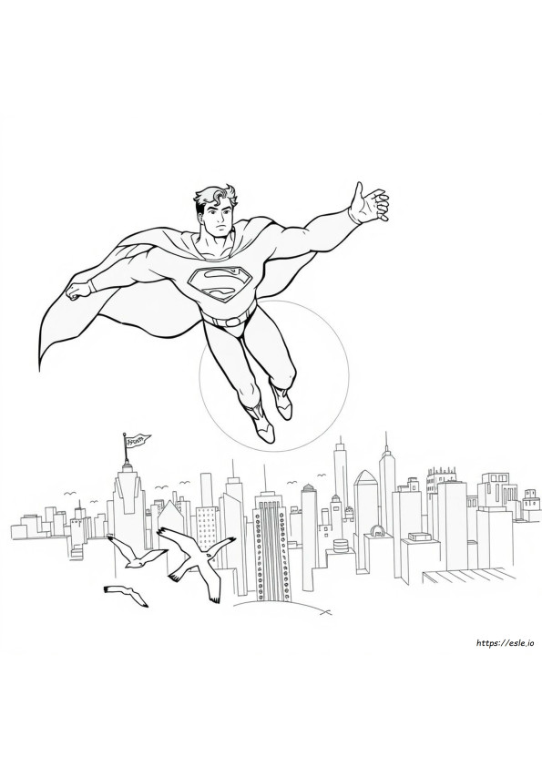 Superman Colouring Book