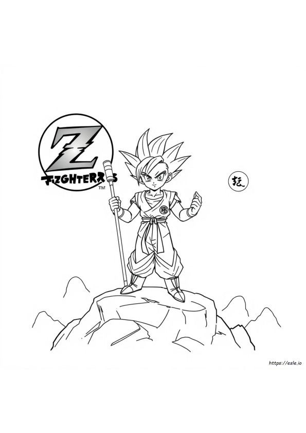 Goten Kleurplaten