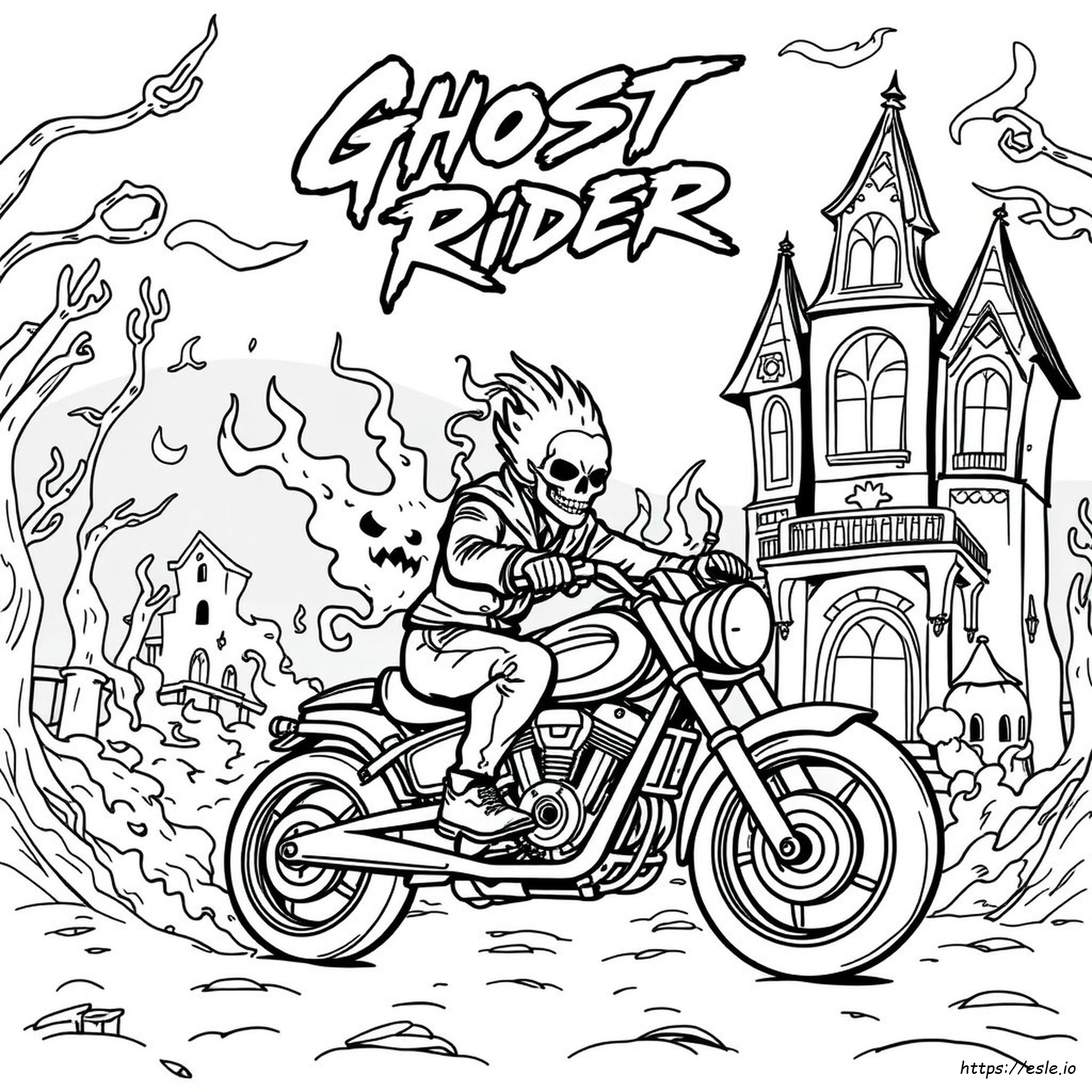 Coloring Pages Of Ghost Rider