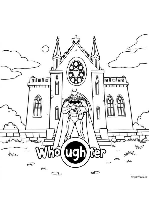 Batman Who Laughs Coloring Pages