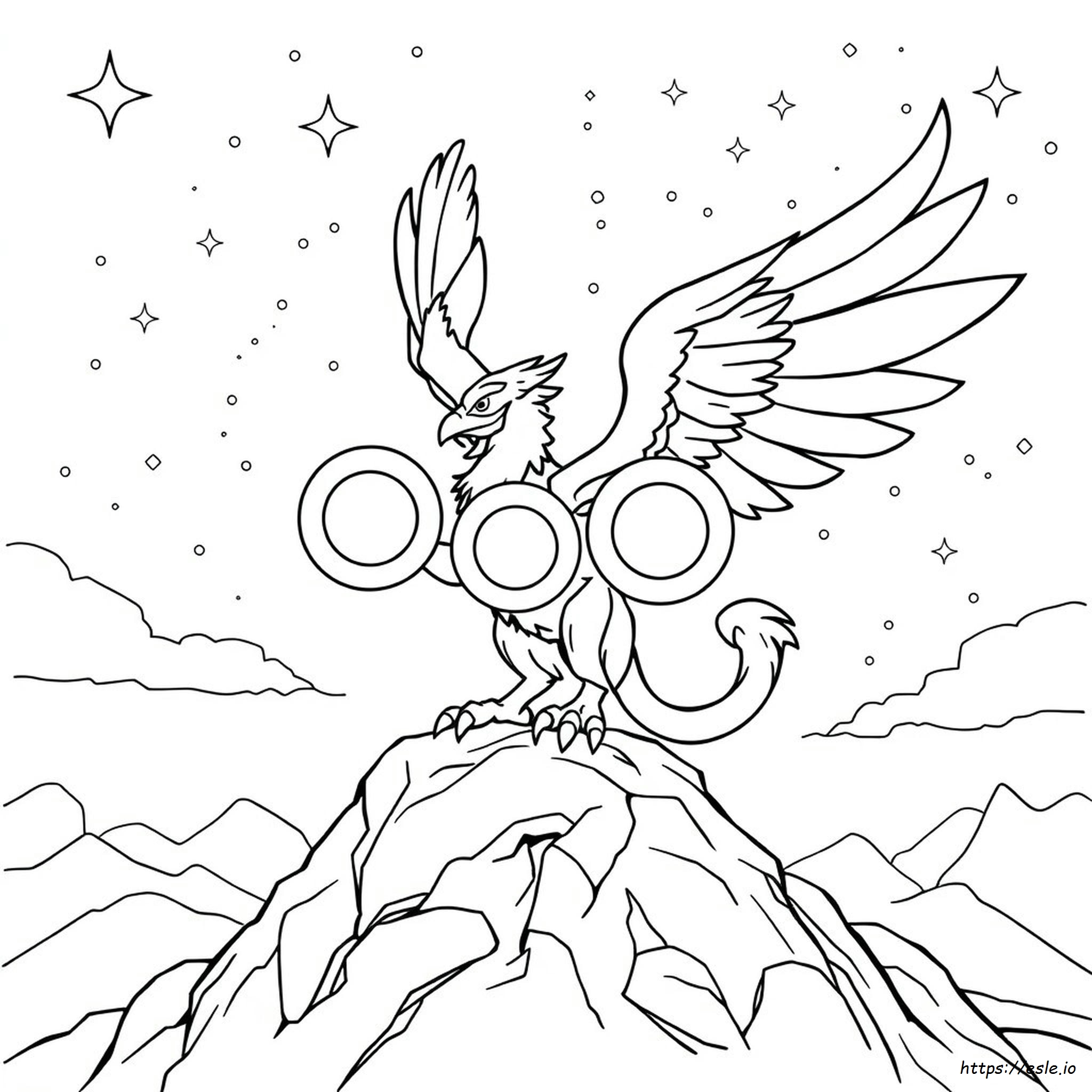 Creature Power Discs Coloring Page